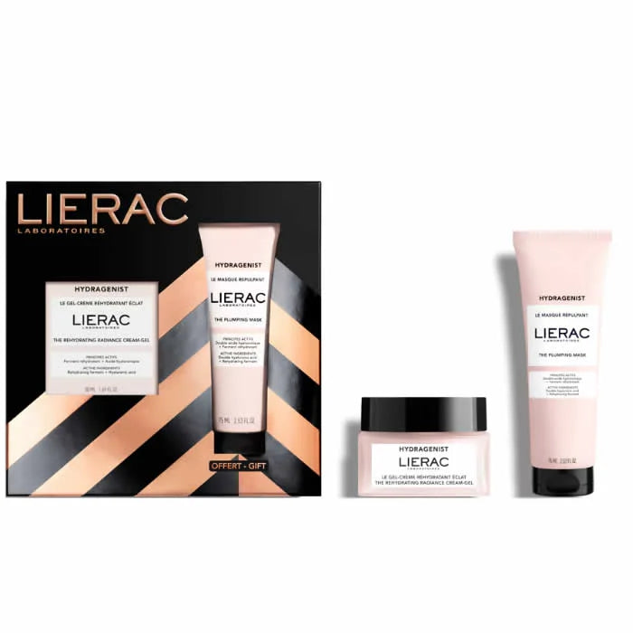 Lierac The Rehydrating Radiance – Cream Gel 50 ml Unisex, Set 2 Pieces
