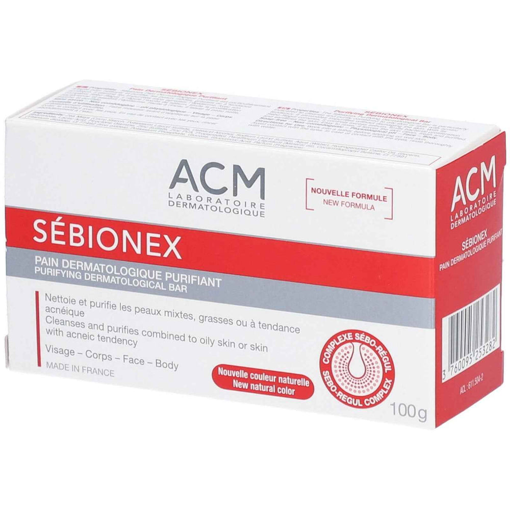 Laboratoire ACM Sebionex Purifying – Cleansing Bar for Women, For Face, 100 g