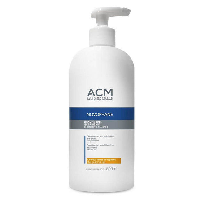 Laboratoire ACM Novophane – Hair Treatment Shampoo for Women, Energizing, Fine, 500 ml