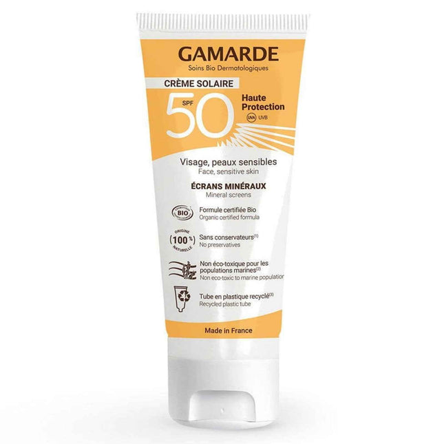 Gamarde Bio Sun Protection – Sunscreen Cream Unisex, For Face, SPF 50, 40 ml