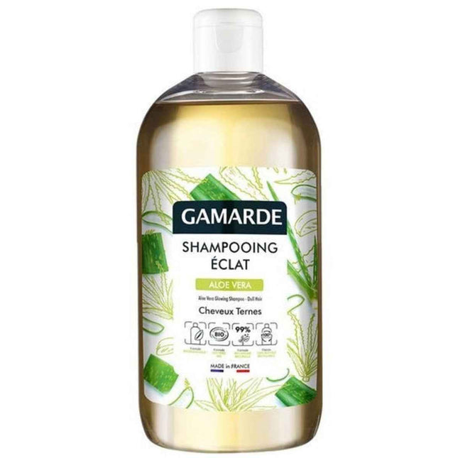 Gamarde Bio Aloe Vera – Hair Treatment Shampoo Unisex, Shining, All Hair Types, 500 ml