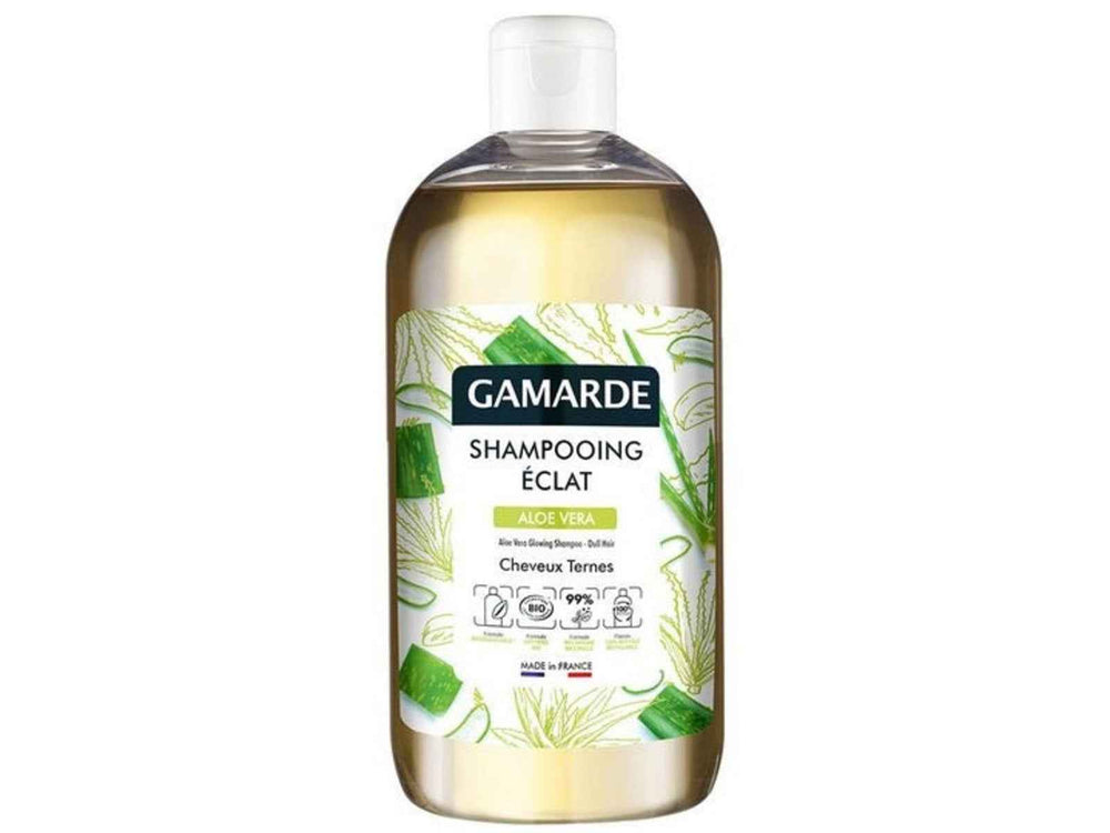 Gamarde Bio Aloe Vera – Hair Treatment Shampoo Unisex, Shining, All Hair Types, 500 ml