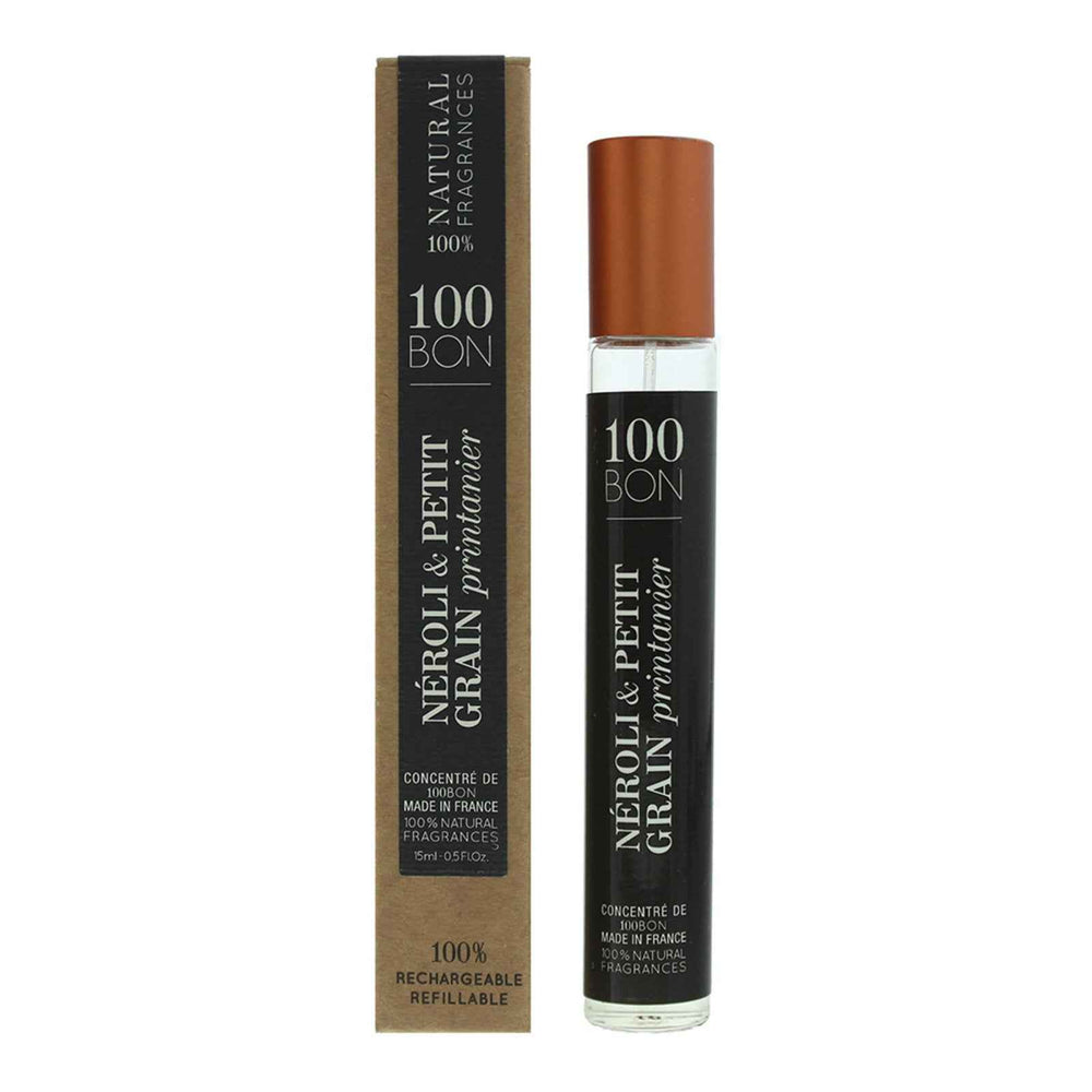 100 Bon Neroli & Petit Grain Printanier – Eau de Parfum Unisex, 15 ml