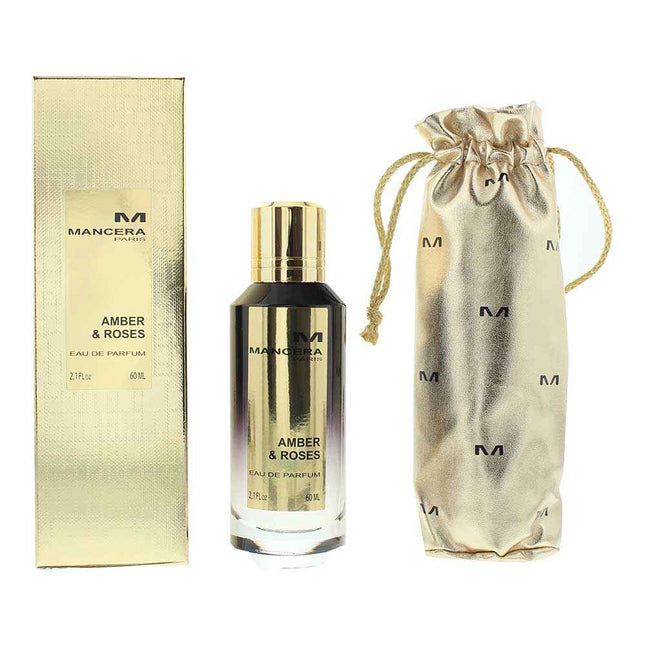 Mancera Amber & Roses – Eau de Parfum Unisex, 60 ml