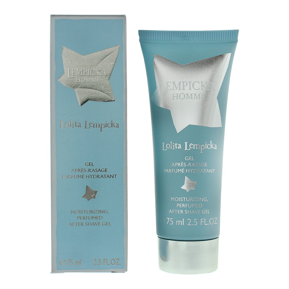 Lolita Lempicka Perfumed After Shave Gel – Aftershave Gel for Men, 75 ml