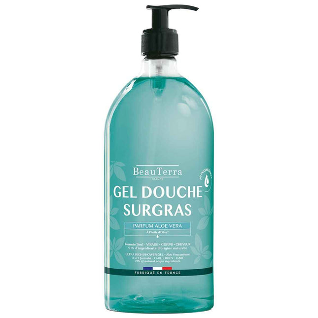 Beauterra Aloe Vera – Gel De Ducha, 1000 ml