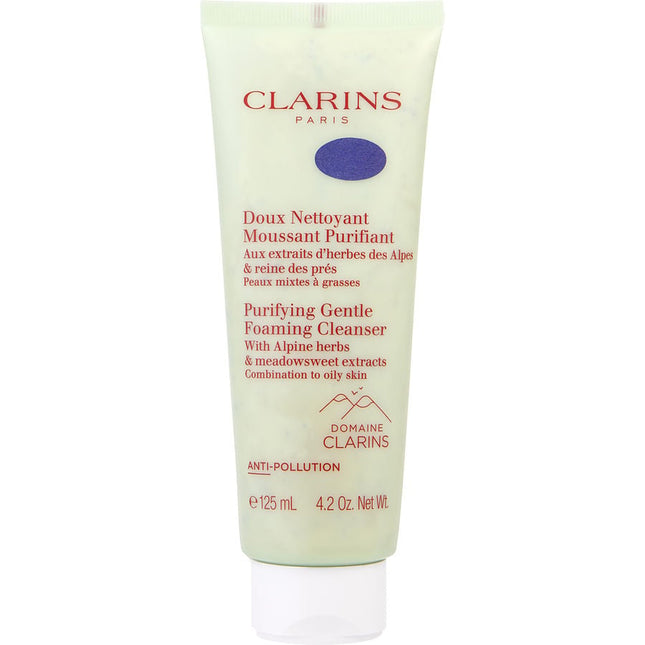 Clarins Purifying Gentle Foaming Cleanser With Alpine Herbs & Meadowsweet Extracts - Combination To Oily Skin 125ml/4.2oz