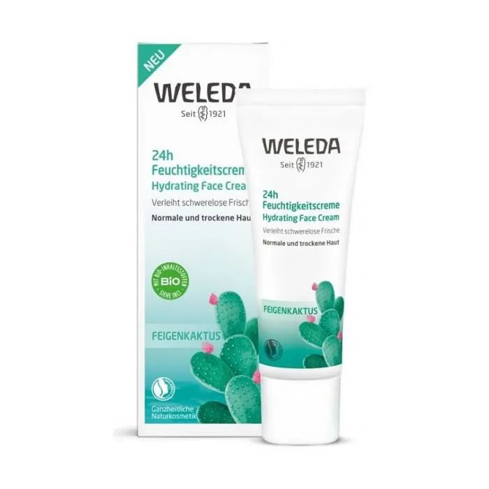 Weleda Cactus Opuntia 24h Hydra – cream Hydrating Face Cream Unisex, 30 ml