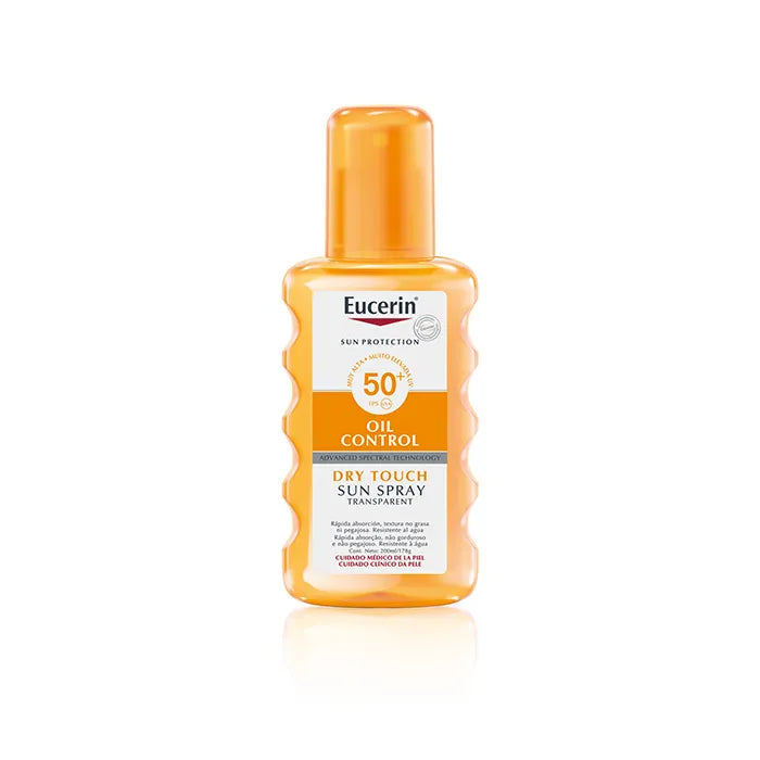 Eucerin Sun – Spray Transparent Spf50 Unisex, 200 ml