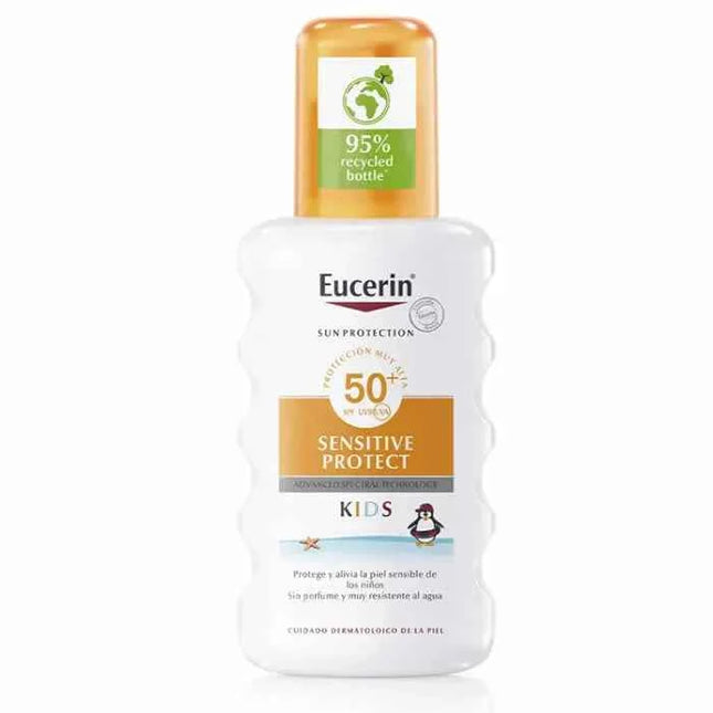 Eucerin Sun Sensitive Protect Kids Spf50+ – Spray Unisex, 200 ml