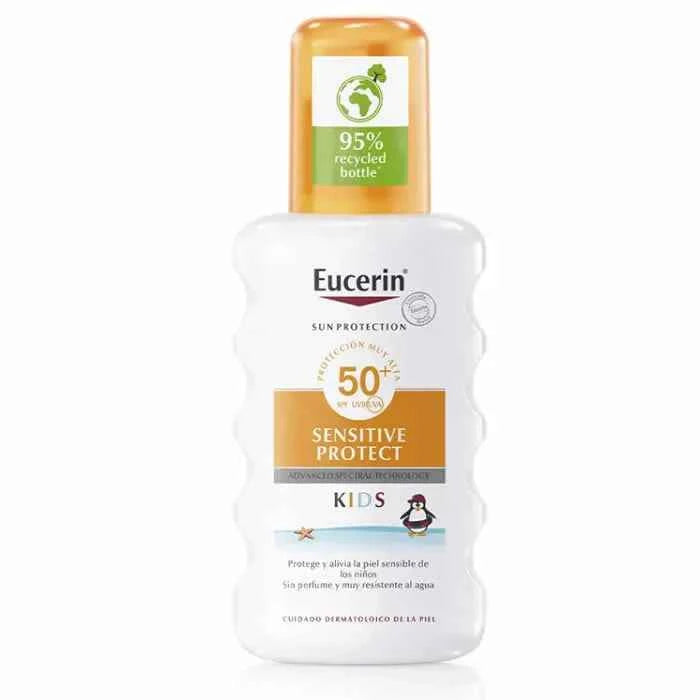 Eucerin Sun Sensitive Protect Kids Spf50+ – Spray Unisex, 200 ml