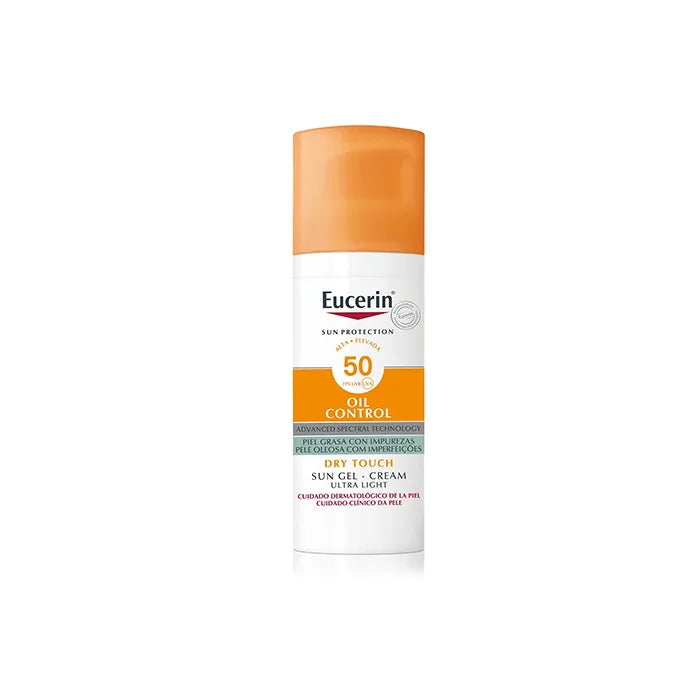 Eucerin Sun – Gel Creme Oil Control Dry Touch Fps50 Unisex, 50 ml
