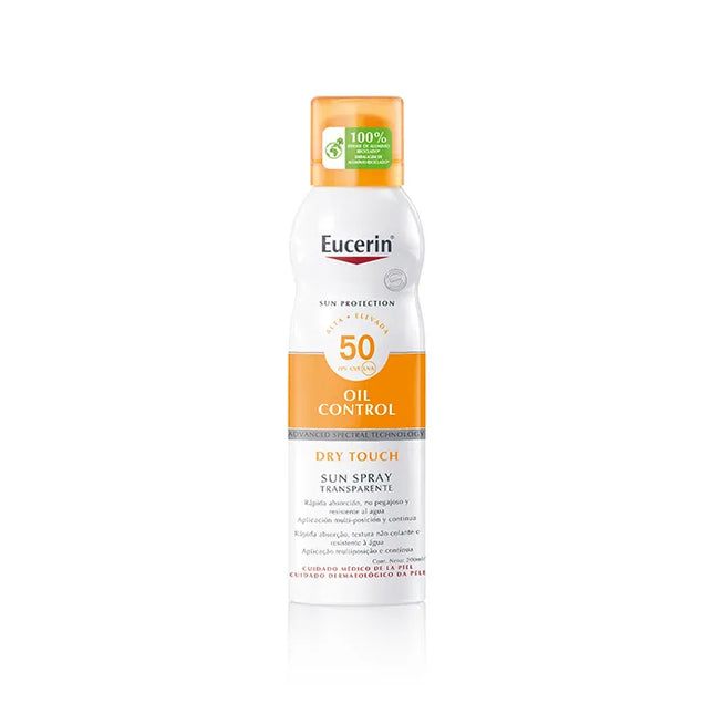 Eucerin Sun – Spray Dry Touch Spf50 Unisex, 200 ml