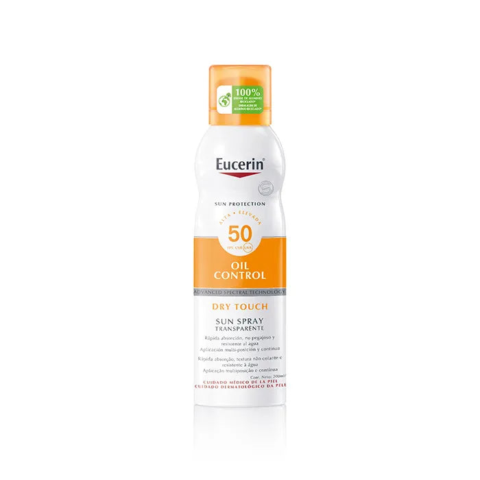 Eucerin Sun – Spray Dry Touch Spf50 Unisex, 200 ml