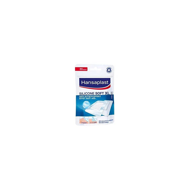 Hansaplast Apositos Silicona Xl, 5 Units