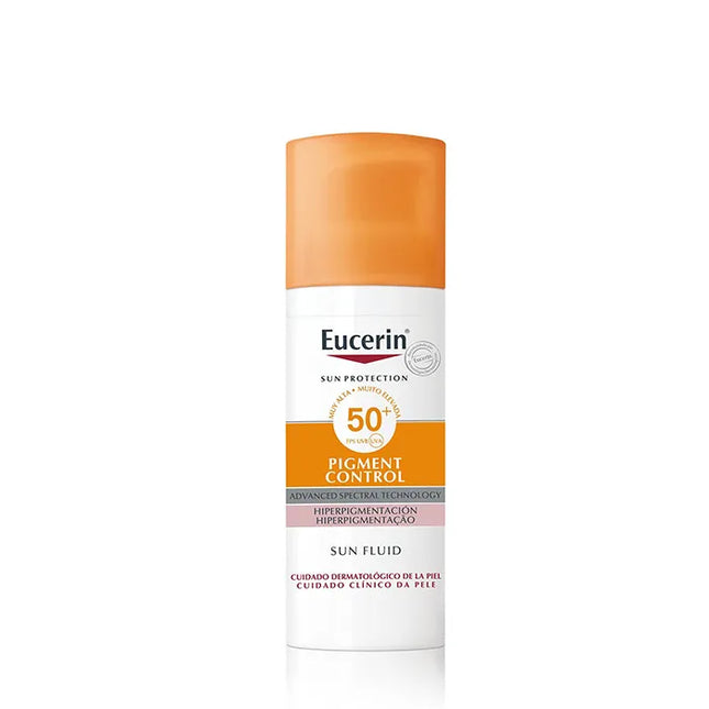 Eucerin Sun Protection Fluid Pigment Control Spf50 Hyperpigmentation Skins Unisex, 50 ml