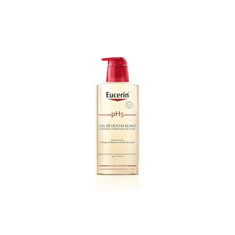 Eucerin Ph5 – Gel Ducha Suave Piel Seca y Sensible, 400 ml