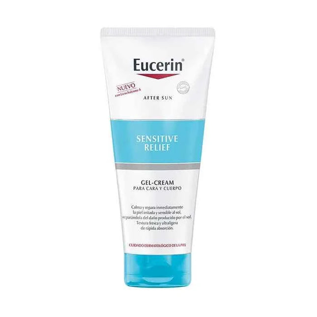 Eucerin Sensitive Relief After Sun Crema – Gel Unisex, 200 ml