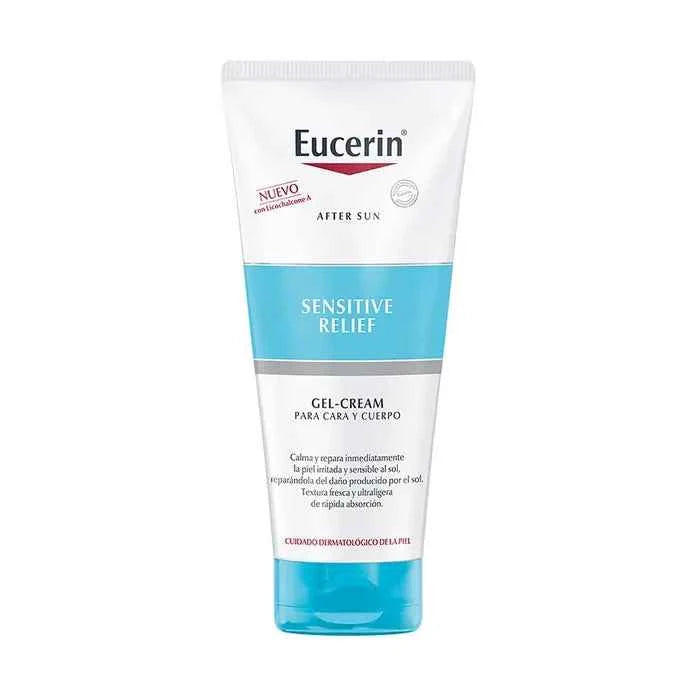 Eucerin Sensitive Relief After Sun Crema – Gel Unisex, 200 ml
