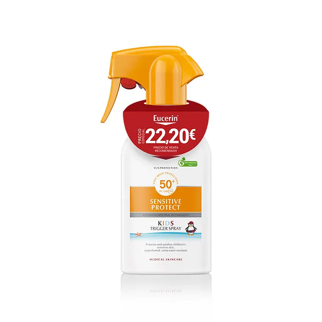 Eucerin Sun Sensitive Protection Kids – Spray Spf50 Unisex, 250 ml