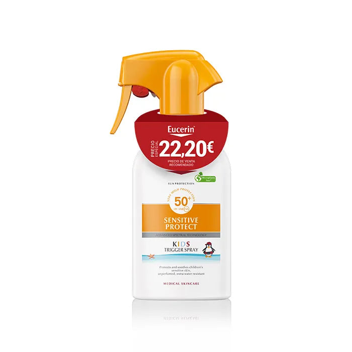 Eucerin Sun Sensitive Protection Kids – Spray Spf50 Unisex, 250 ml