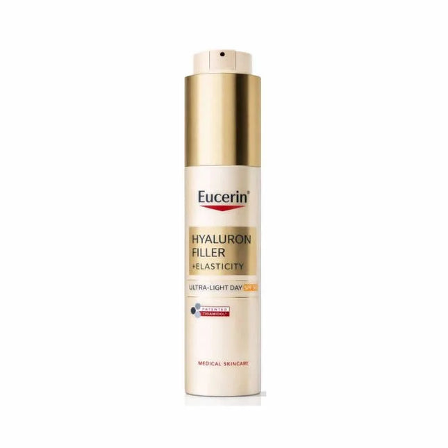 Eucerin Hyaluron-Filler + Elasticity Ultra Light – Cream Spf50 Unisex, 50 ml