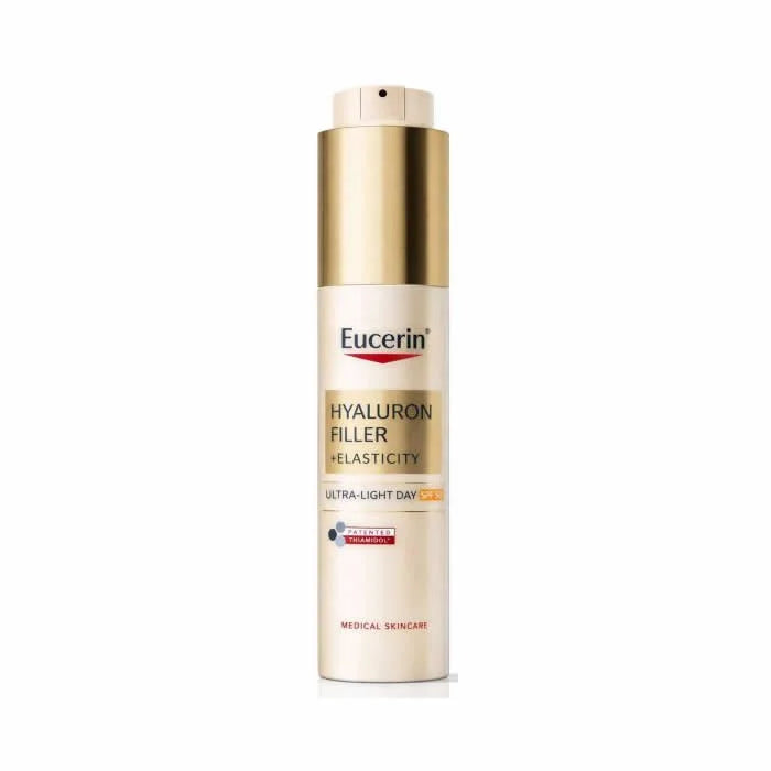 Eucerin Hyaluron-Filler + Elasticity Ultra Light – Cream Spf50 Unisex, 50 ml
