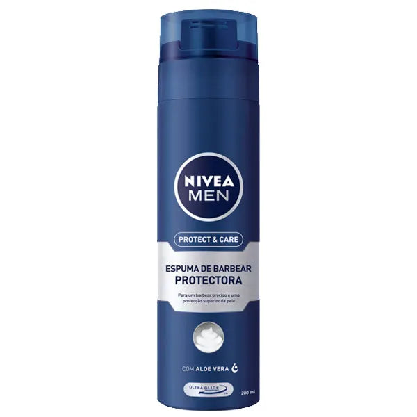 Espuma Af Nivea Protege y Cuida Unisex, 200 ml