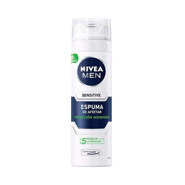 Nivea Esp Afeitar Sensitive Unisex, 200 ml