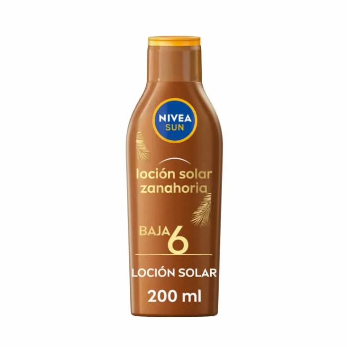 Nivea Sun – Lotion Carrot Spf6 Unisex, 200 ml