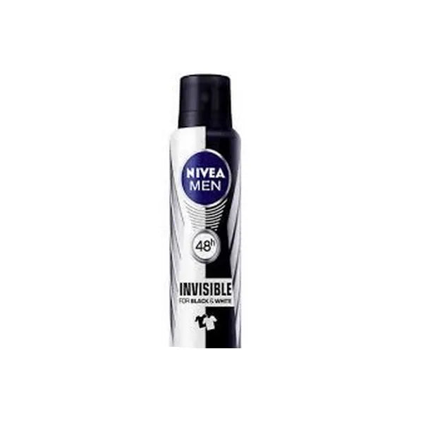 Nivea Men Invisible For Black And White Power – Spray Unisex, 200 ml