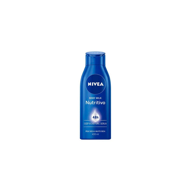 Nivea Body Milk Nutritivo Piel Seca Unisex, 400 ml