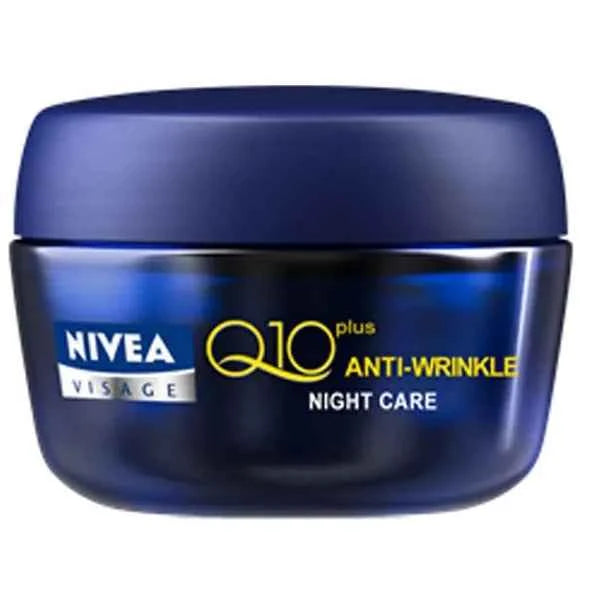 Nivea Q10 Plus Anti Wrinkle Night – Cream Unisex, 50 ml