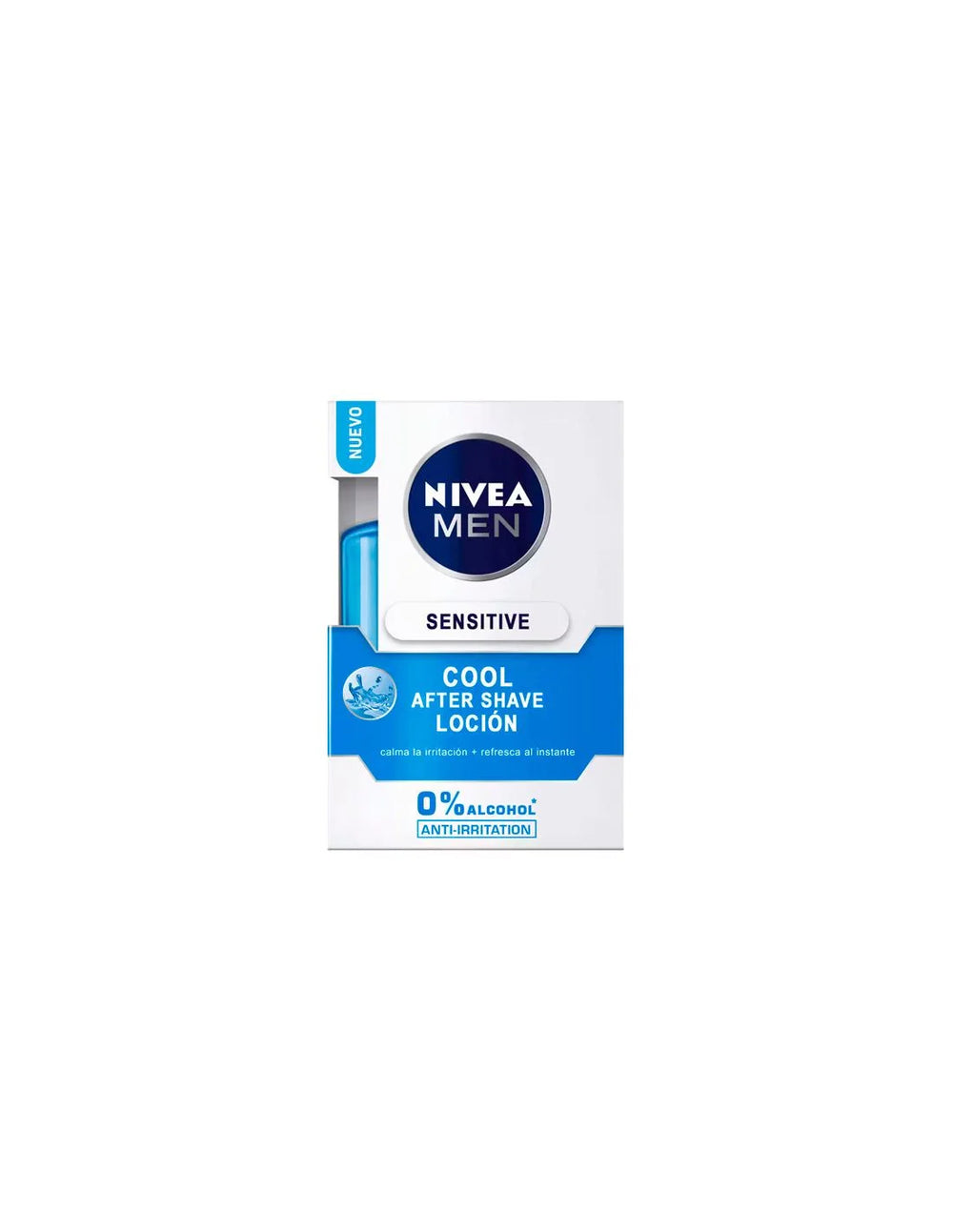 Masaje Nivea Locion Sensitive Cool Unisex, 100 ml