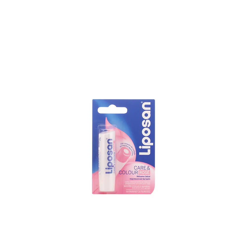 Liposan Labello Care And Colour Rosé Unisex, 5.5 ml