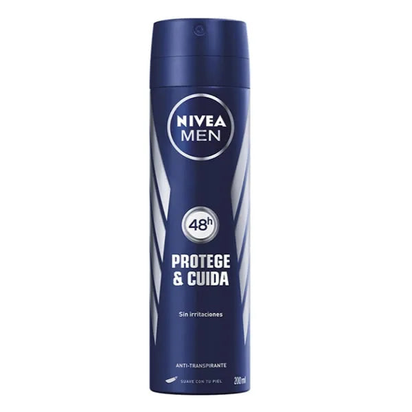 Nivea Men Protege Y Cuida – Deodorant Spray for Men, 200 ml
