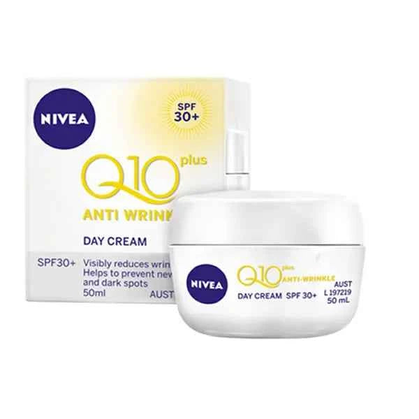 Nivea Q10 Plus Anti Wrinkle Age Spot Day – Cream Spf30 Unisex, 50 ml