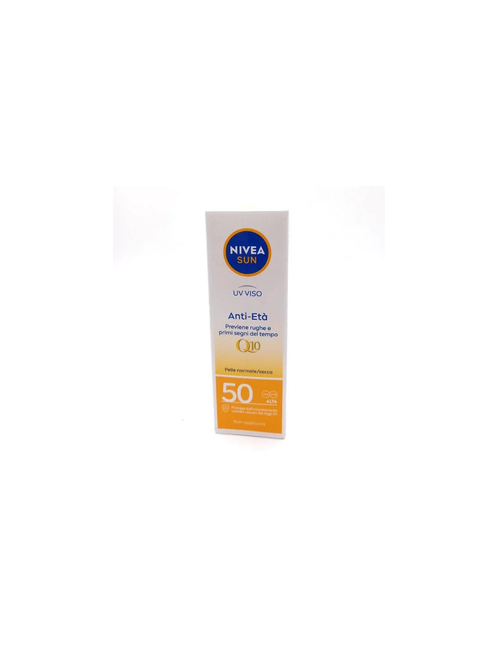 Nivea Sun Facial Uv Q10 Antiedad Sfp50 Unisex, 50 ml