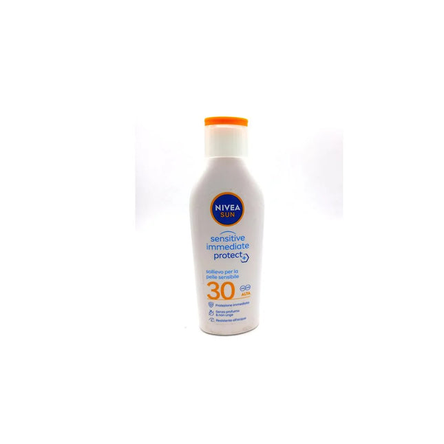Nivea Sun Sensitive Leche Solar Spf30 Unisex, 200 ml