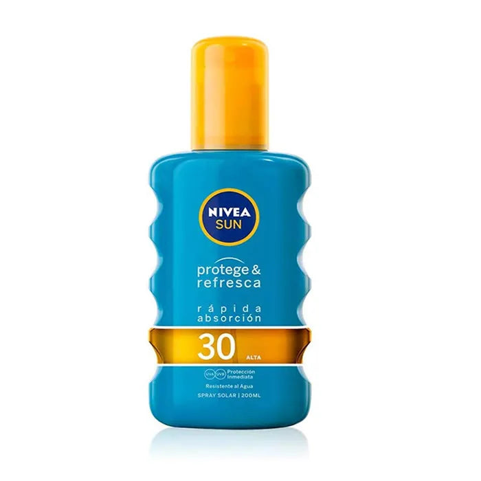 Nivea Sun Protect & Refresh SPF30 – Spray Unisex, 200 ml