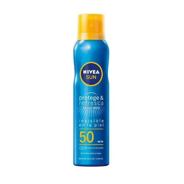 Nivea Sun Protect And Refresh – Spray Spf50 Unisex, 200 ml
