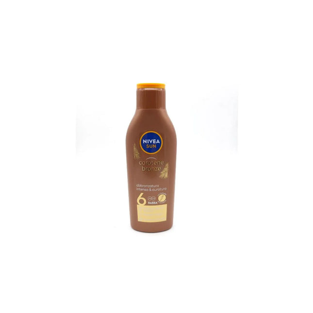 Nivea Sun Carotene Bronze Leche Solar Spf6 Unisex, 200 ml