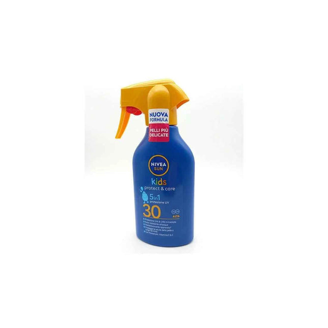 Nivea Sun Kids Leche Solar Pistola Spf30 Unisex, 270 ml