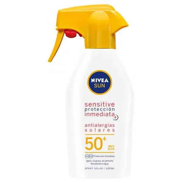 Br Nivea Sensitive F50 Pistola 270 Antialergias Solares Unisex