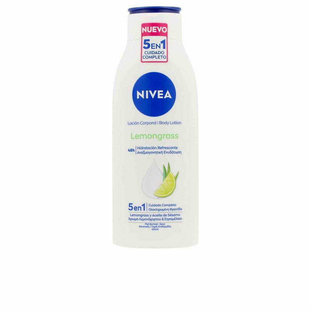 Nivea Lemongrass Loción Corporal 5 En 1 Unisex, 400 ml