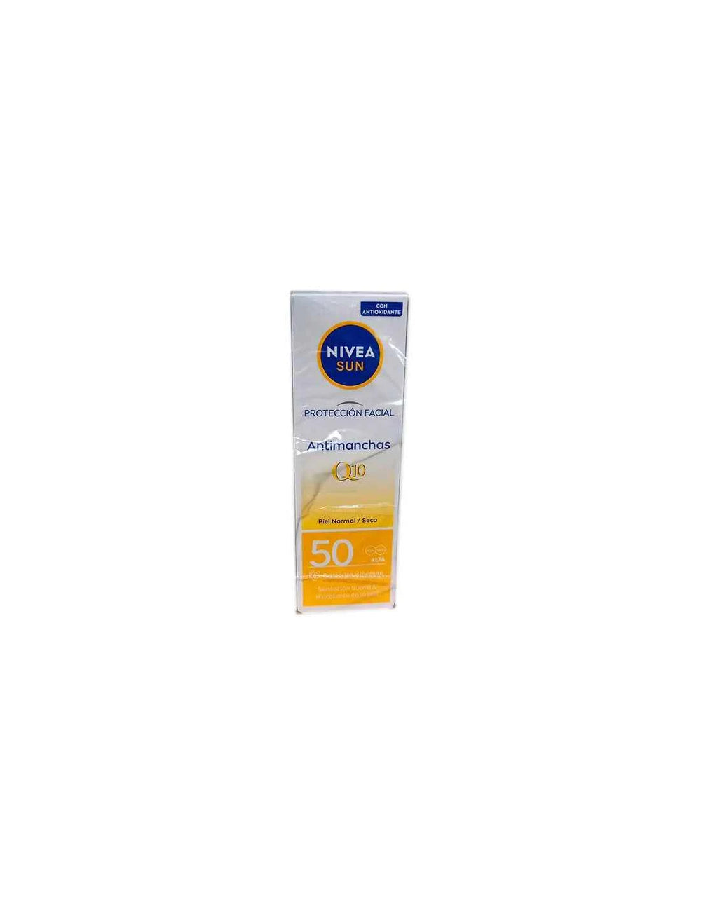 Nivea Sun Facial Control De Brillos Tono Medio Spf50 Unisex, 50 ml