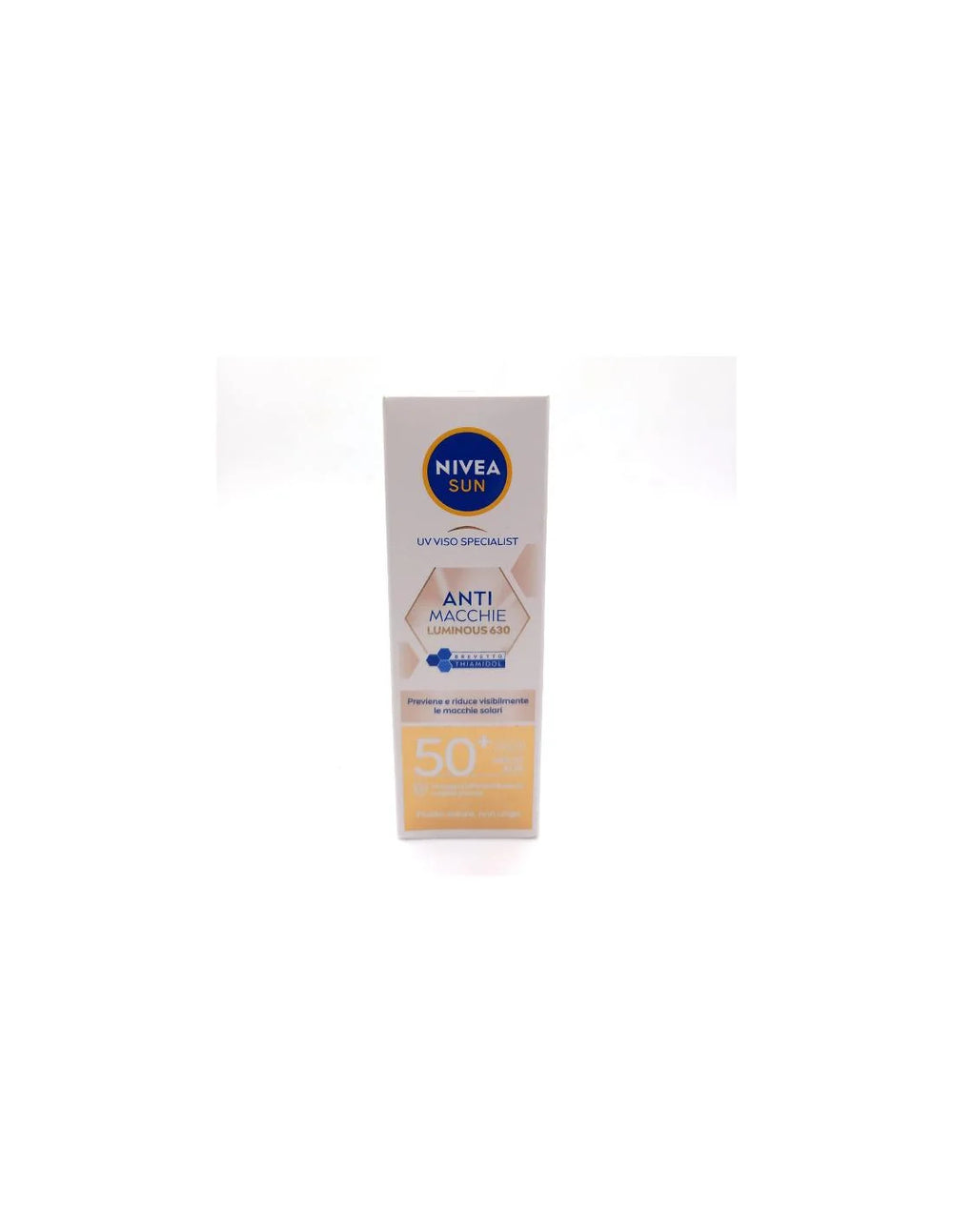 Nivea Sun Facial Uv Fluido Antimanchas Luminoso Sfp50 Unisex, 40 ml