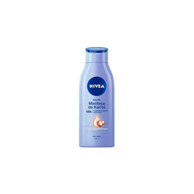 Nivea Manteca De Karité Body Milk Unisex, 400 ml