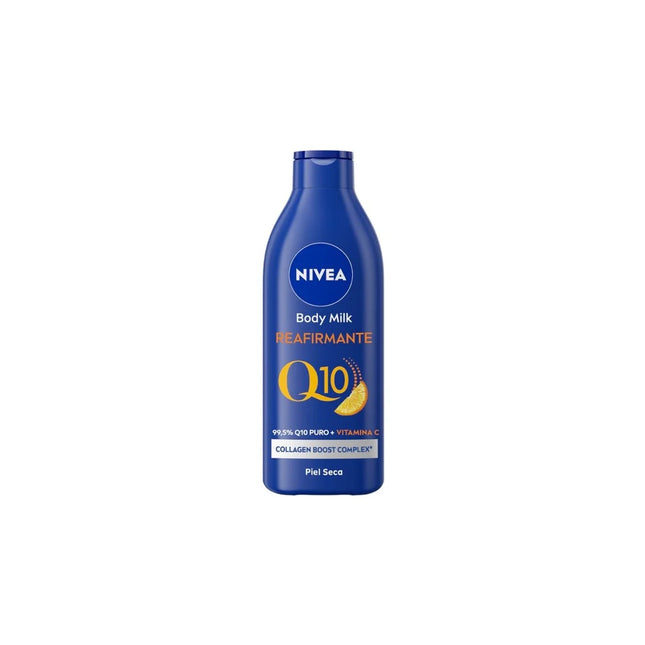 Nivea Q10 Reafirmante Leche Corporal Vitamina C Unisex, 400 ml