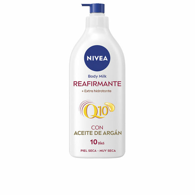 Nivea Q10 Reafirmante Extra Hidratante Leche Corporal Unisex, 400 ml